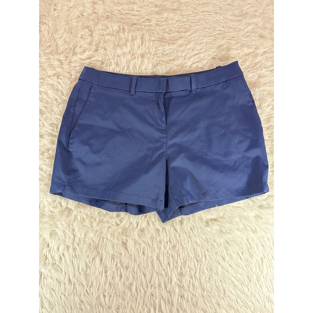 Perry Ellis PGA Tour Womens Golf Shorts Navy Blue Size 10 Activewear Casual - Picture 6 of 10